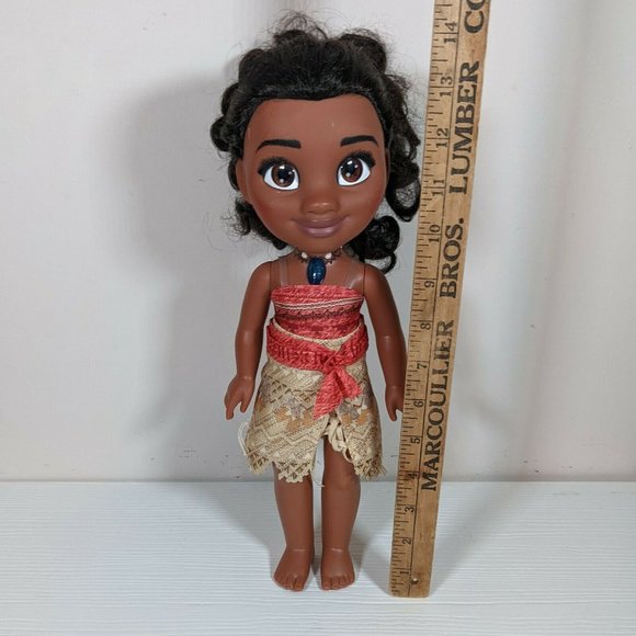Disney Moana Doll Singing Talking 14" Light Up Necklace Toy - Tested and Works! - Picture 3 of 8